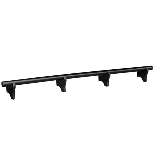 RAM Game Room Bars & Cabinets FR84 BLK 84" Dry Bar Foot Rail - Black