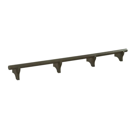 RAM Game Room Bars & Cabinets FR84 SL 84" Dry Bar Foot Rail - Slate